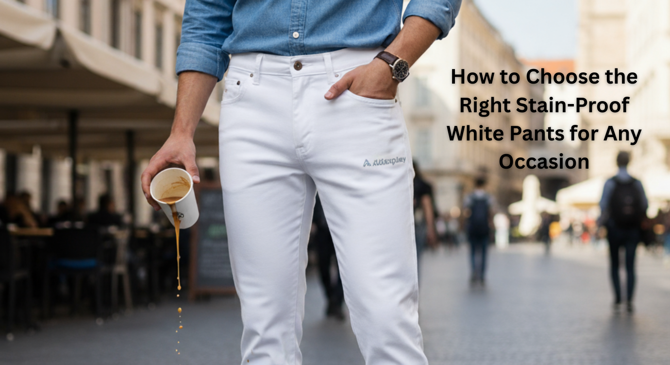 How to Choose the Right Stain-Proof White Pants for Any Occasion