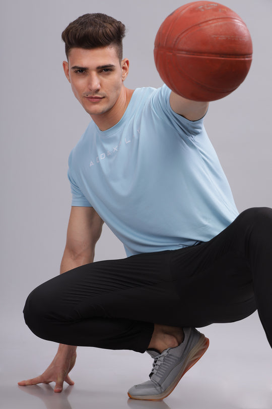 Air Cool Tee – Half Sleeve - Sky Blue