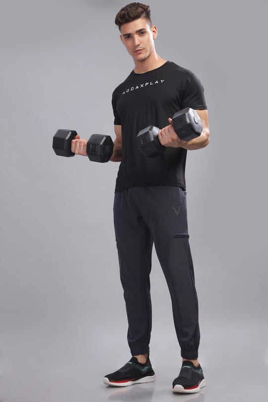 Air Cool Tee – Half Sleeve - Black