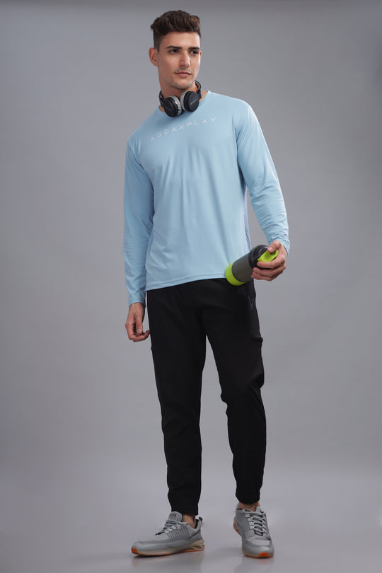 Air Cool Tee – Full Sleeve - Sky Blue