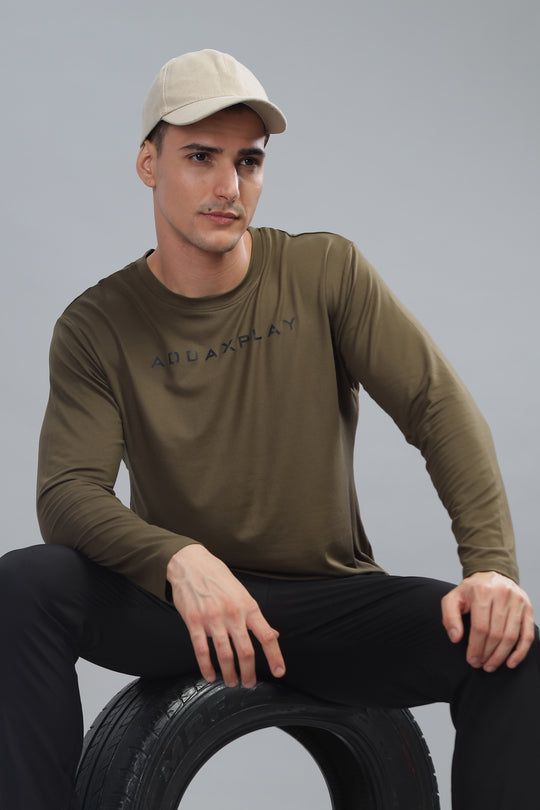 Air Cool Tee – Full Sleeve - Olive
