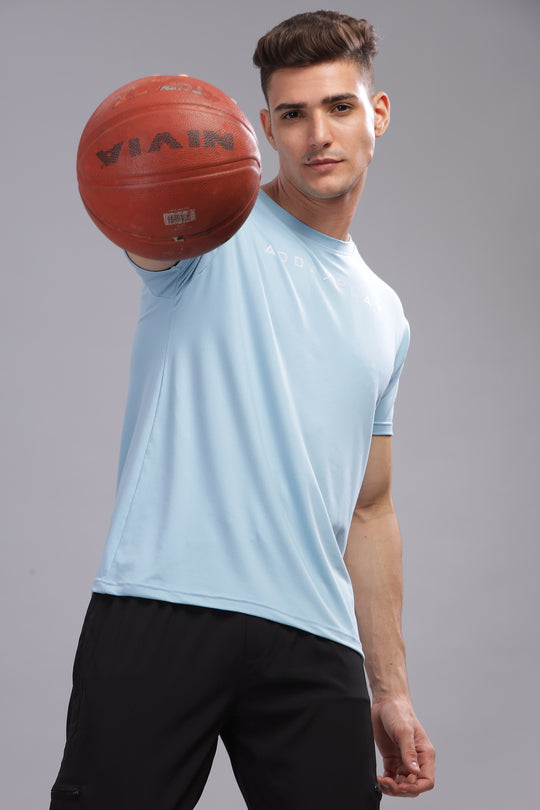 Air Cool Tee – Half Sleeve - Sky Blue