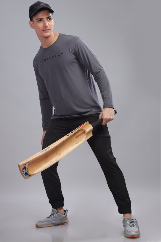 Air Cool Tee – Full Sleeve - Dark Grey