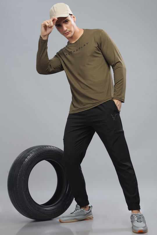 Air Cool Tee – Full Sleeve - Olive