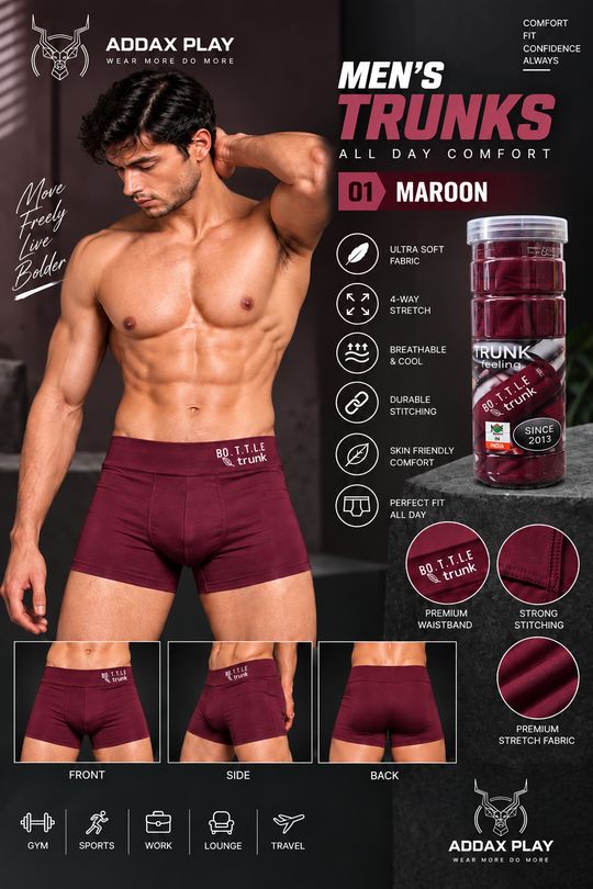 Bottle Trunks | 6 Colour Combo Pack