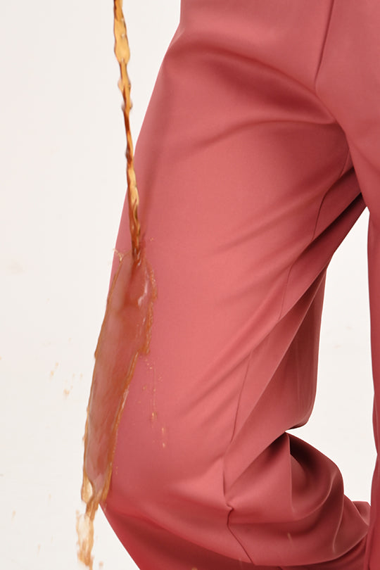 Stain Proof Wide Peach Leg Pants
