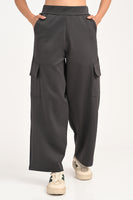 Stain Proof Dark Grey Cargo Pants