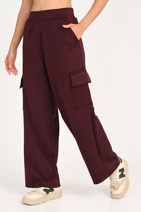 Stain Proof Wine Cargo Pants