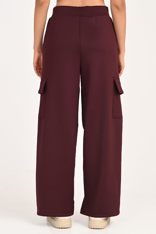 Stain Proof Wine Cargo Pants