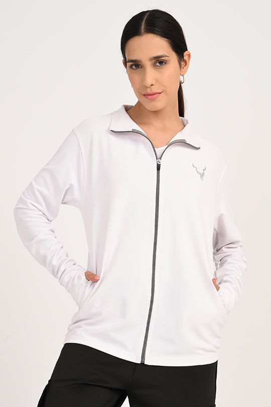 ADDAXPLAY Sunproof & Stain-Proof Performance Jacket in White