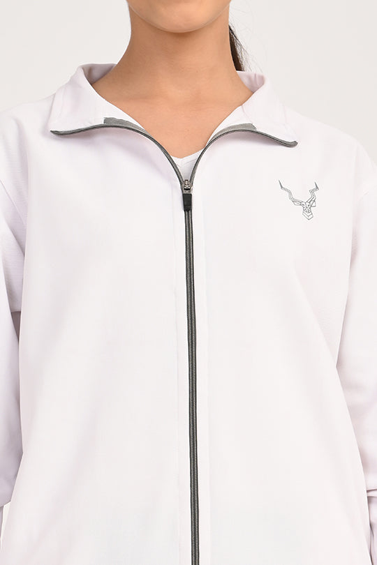 ADDAXPLAY Sunproof & Stain-Proof Performance Jacket in White