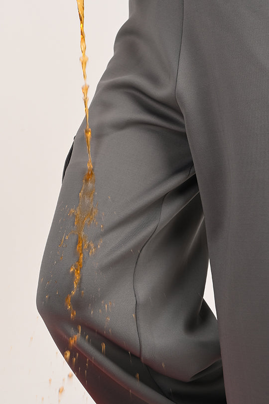 Stain Proof Grey Cargo Pants