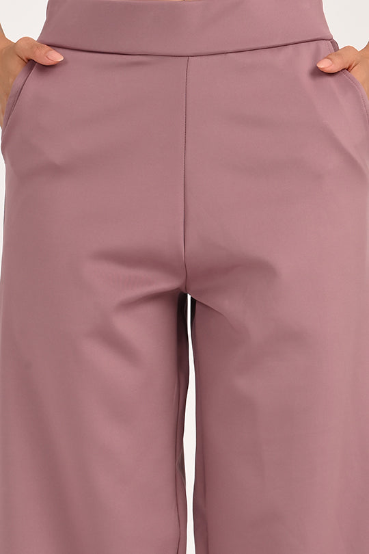 Stain Proof Turkish Pink Wide Leg Pants