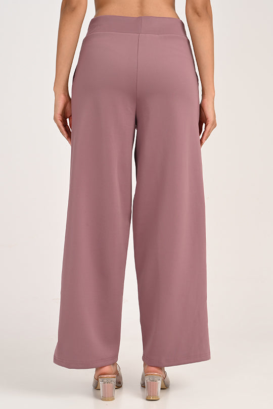 Stain Proof Turkish Pink Wide Leg Pants