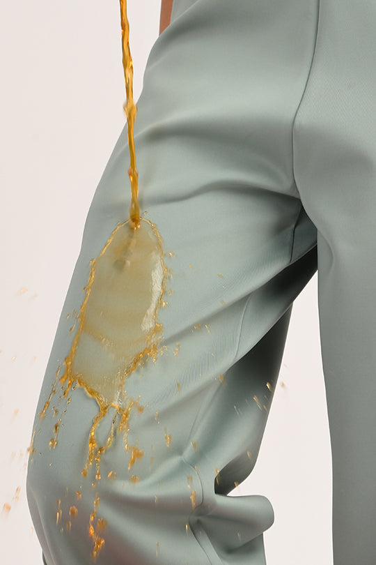 Stain Proof Sage Green Wide Leg Pants