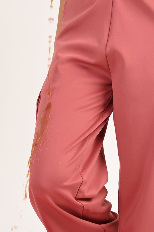 Stain Proof Peach Cargo Pants