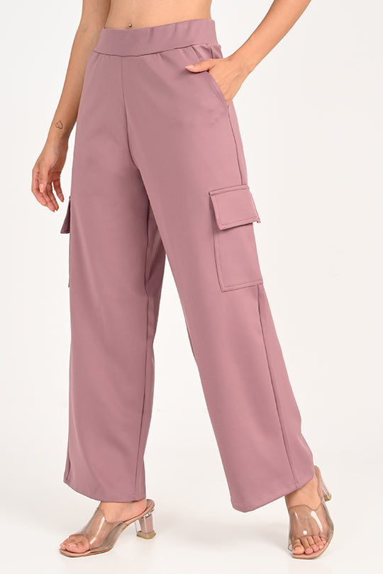 Stain Proof Turkish Pink Cargo Pants