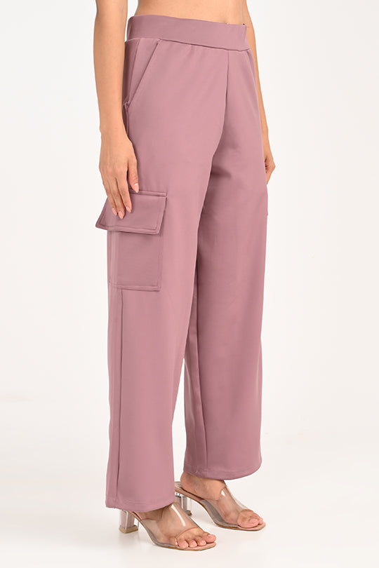Stain Proof Turkish Pink Cargo Pants