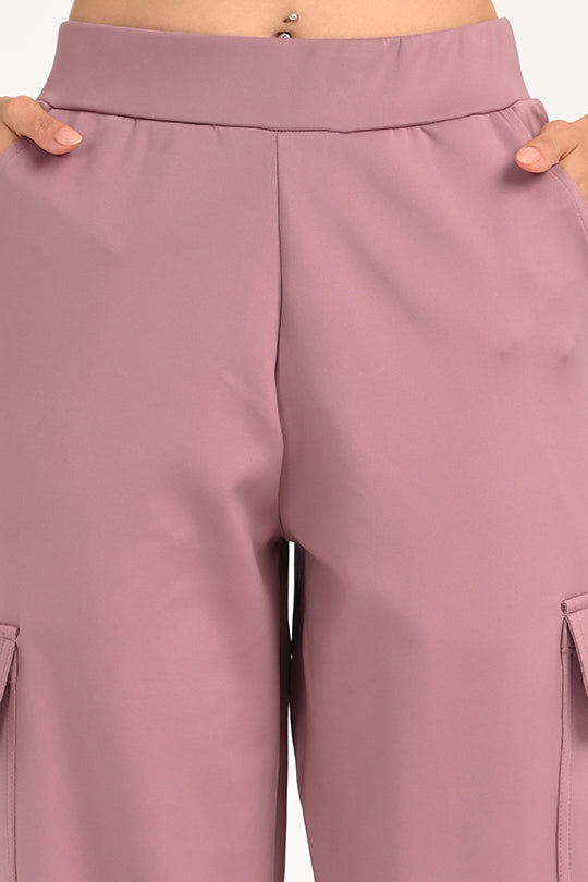 Stain Proof Turkish Pink Cargo Pants