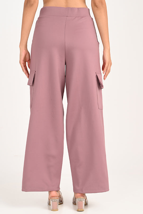 Stain Proof Turkish Pink Cargo Pants