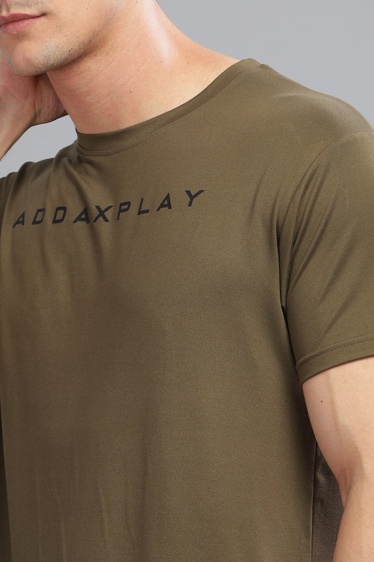 Air Cool Tee – Half Sleeve - Olive Green