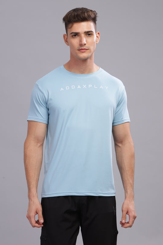 Air Cool Tee – Half Sleeve - Sky Blue