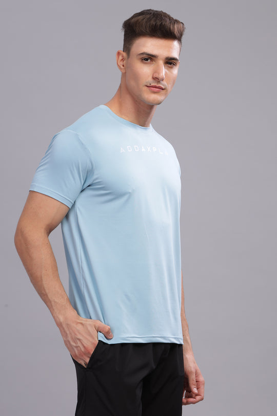 Air Cool Tee – Half Sleeve - Sky Blue