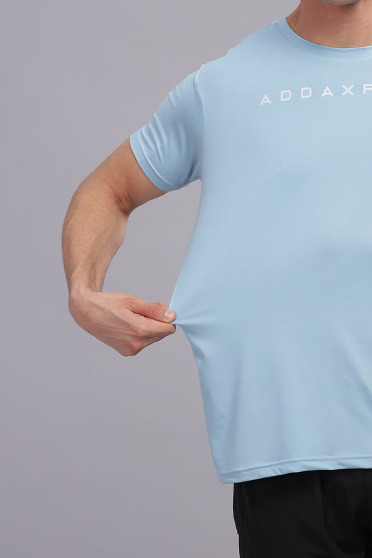Air Cool Tee – Half Sleeve - Sky Blue
