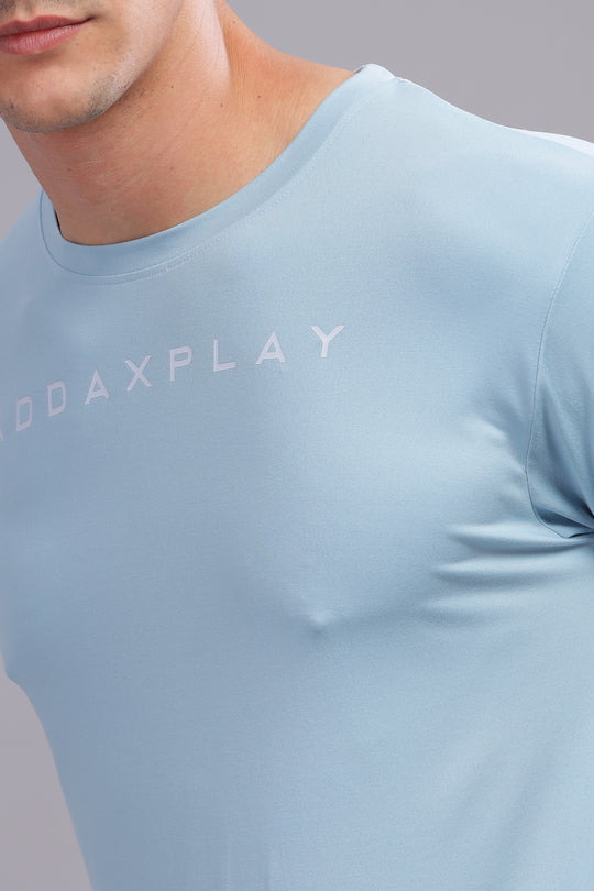 Air Cool Tee – Half Sleeve - Sky Blue