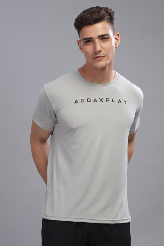 Air Cool Tee – Half Sleeve - Light Grey