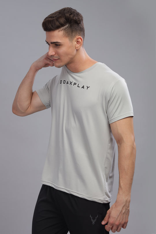 Air Cool Tee – Half Sleeve - Light Grey