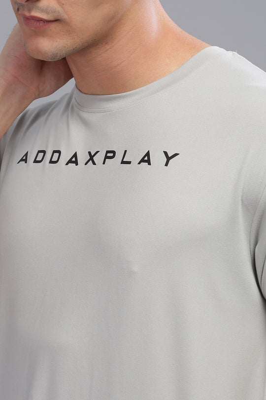 Air Cool Tee – Half Sleeve - Light Grey