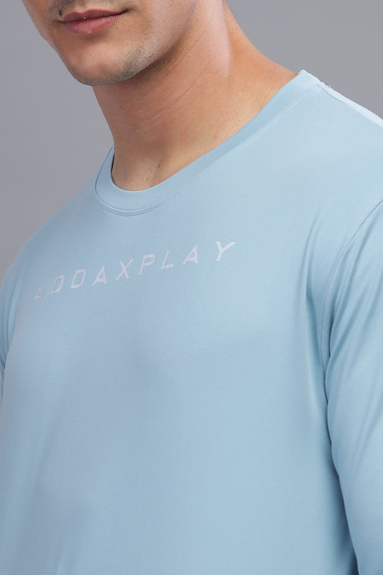 Air Cool Tee – Full Sleeve - Sky Blue