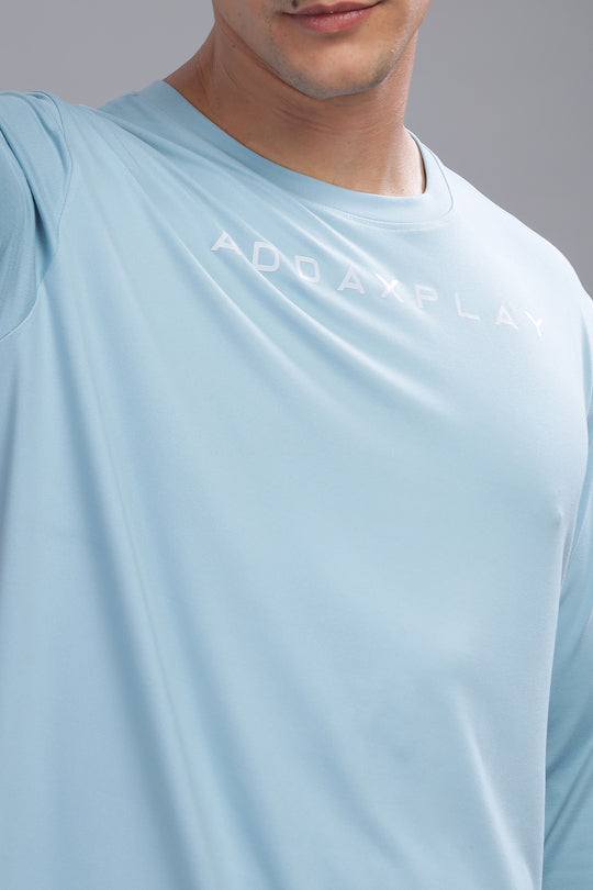 Air Cool Tee – Full Sleeve - Sky Blue