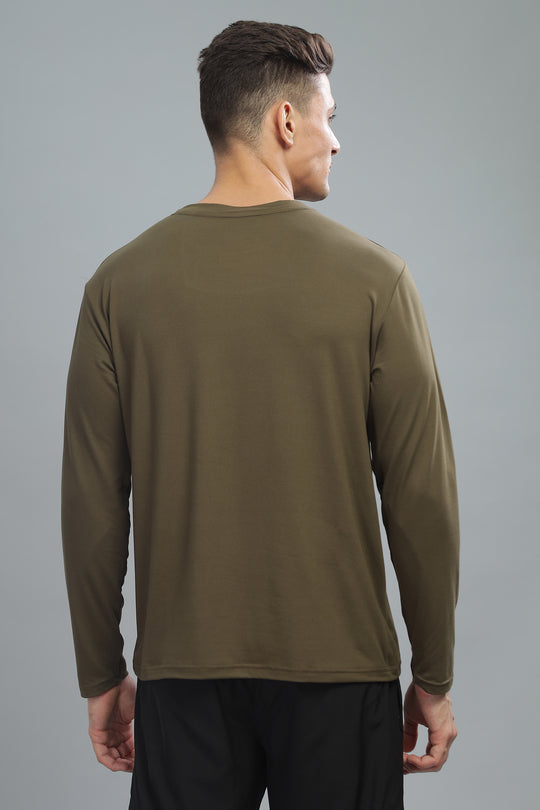 Air Cool Tee – Full Sleeve - Olive