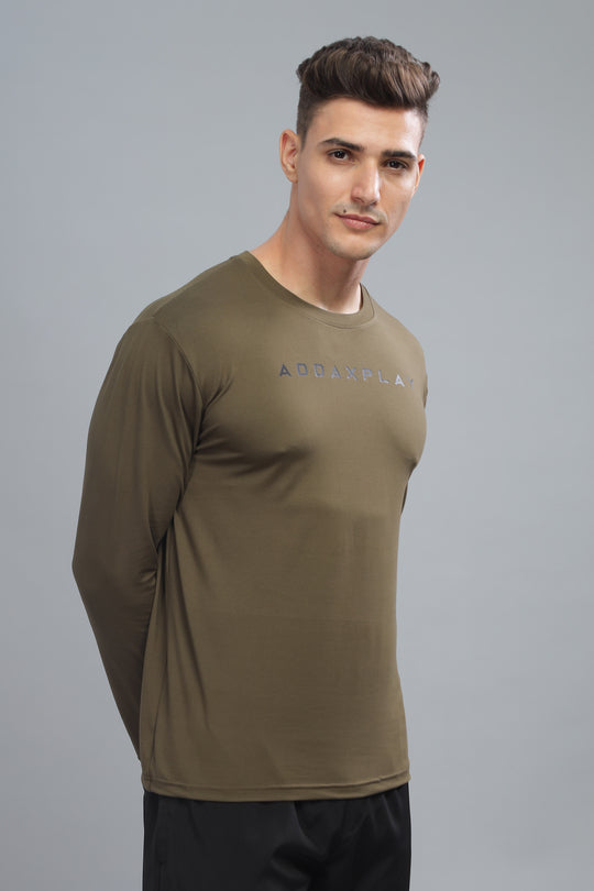 Air Cool Tee – Full Sleeve - Olive