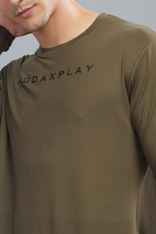 Air Cool Tee – Full Sleeve - Olive