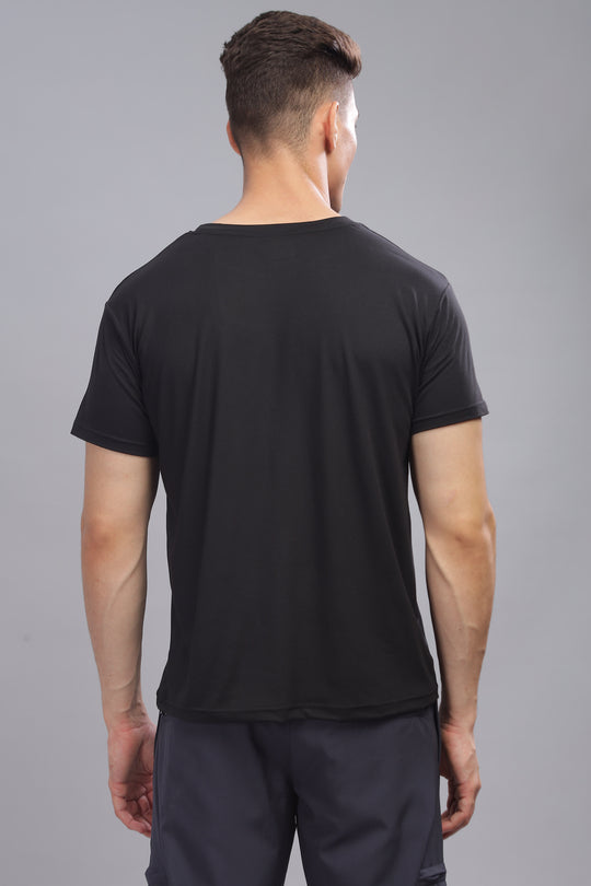 Air Cool Tee – Half Sleeve - Black