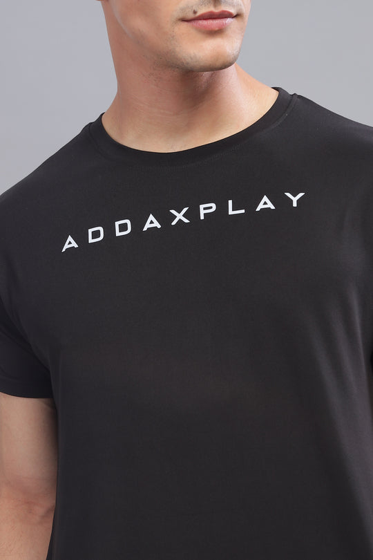 Air Cool Tee – Half Sleeve - Black