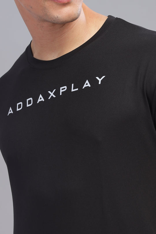 Air Cool Tee – Half Sleeve - Black