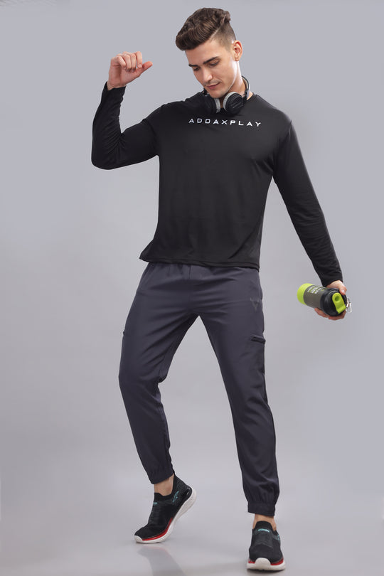 Air Cool Tee – Full Sleeve - Black