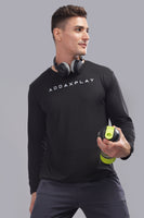 Air Cool Tee – Full Sleeve - Black