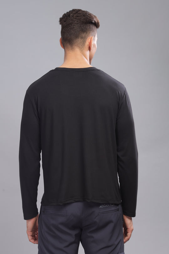 Air Cool Tee – Full Sleeve - Black