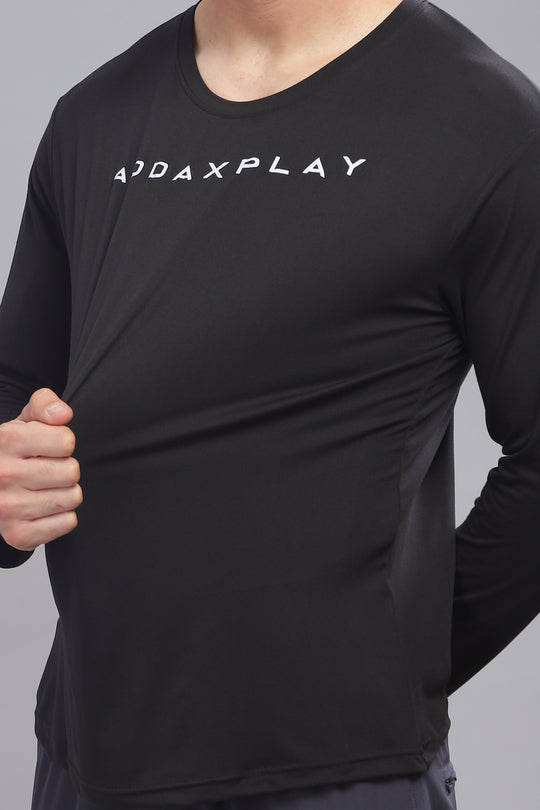 Air Cool Tee – Full Sleeve - Black