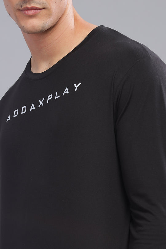 Air Cool Tee – Full Sleeve - Black