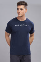 Air Cool Tee – Half Sleeve - Navy