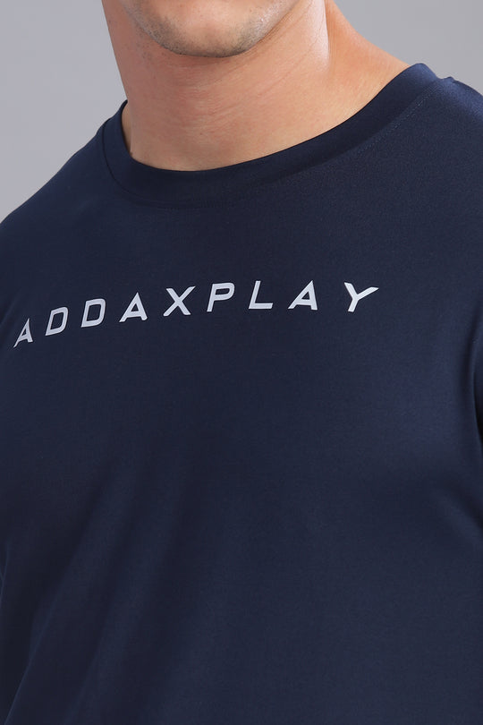 Air Cool Tee – Half Sleeve - Navy