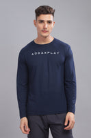 Air Cool Tee – Full Sleeve - Navy