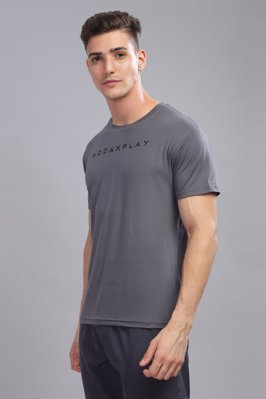 Air Cool Tee – Half Sleeve - Dark Grey