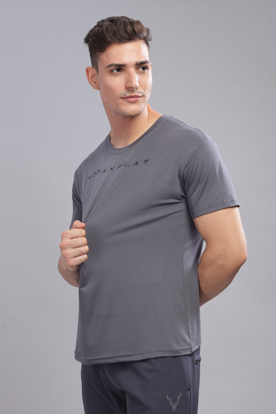 Air Cool Tee – Half Sleeve - Dark Grey